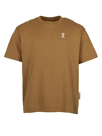 ON | T-Shirt CLUB T | camel